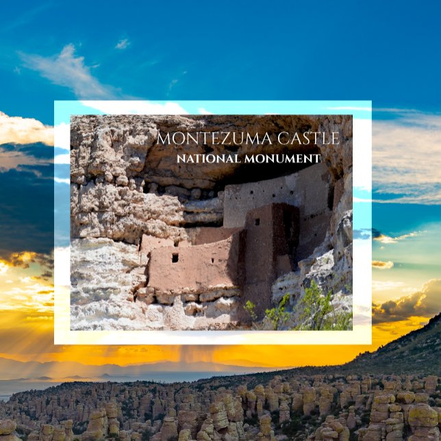 Postal Monumento Nacional al Castillo de Montezuma, Arizo (Subido por el creador)