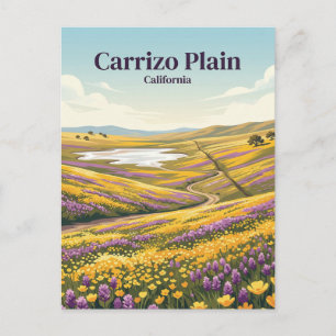 Postal Monumento Nacional Carrizo Plain EE. UU.
