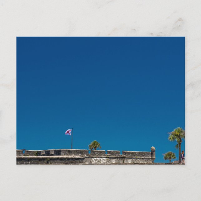 Postal Monumento Nacional Castillo de San Marcos, FL (Anverso)