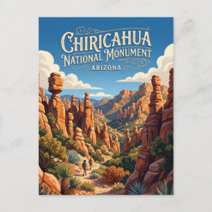 Postal Monumento Nacional Chiricahua EE. UU.
