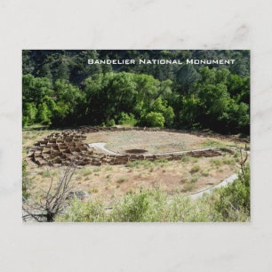 Postal Monumento nacional de Bandelier