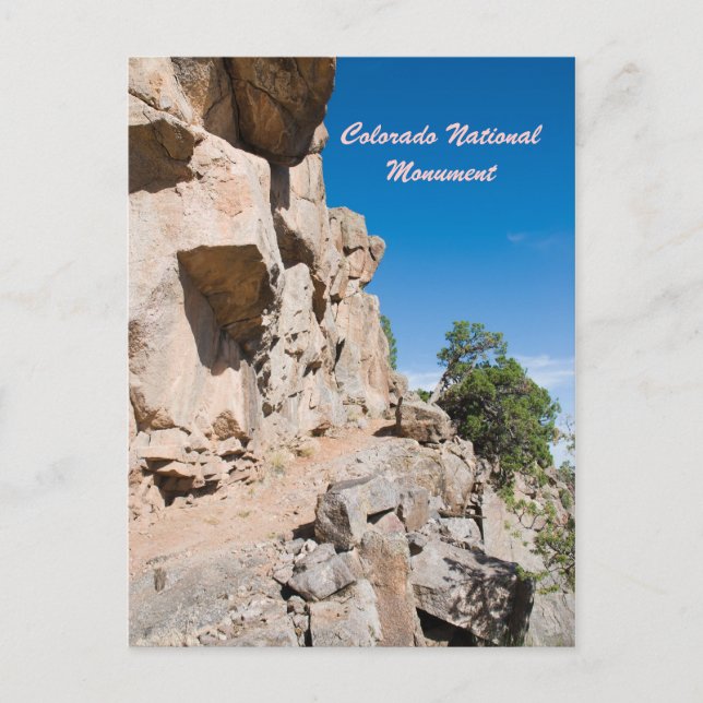 Postal Monumento nacional de Colorado (Anverso)