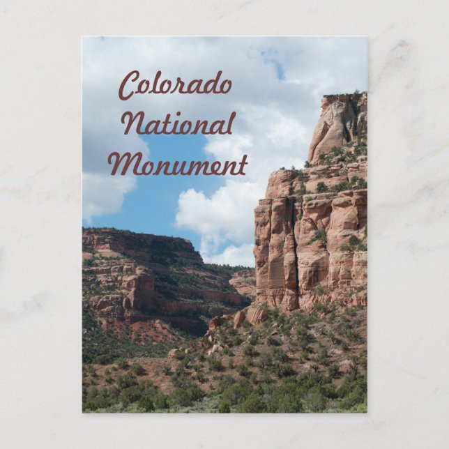 Postal Monumento Nacional de Colorado (Anverso)