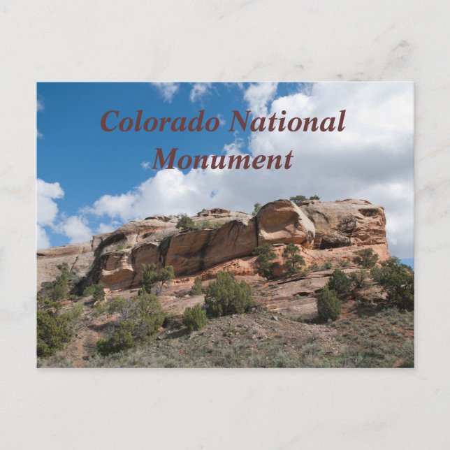 Postal Monumento nacional de Colorado (Anverso)