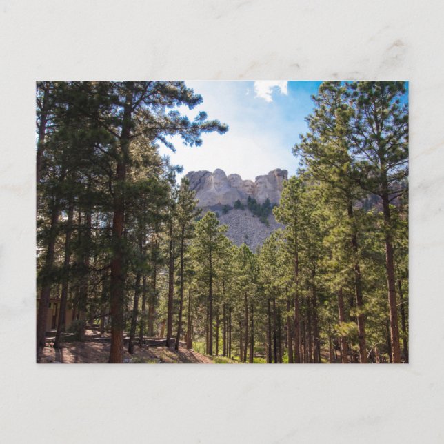 Postal Monumento Nacional Mount Rushmore, Dakota del Sur (Anverso)