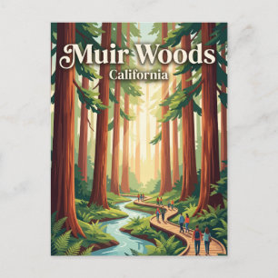 Postal Monumento Nacional Muir Woods California