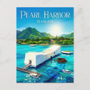 Postal Monumento Nacional Pearl Harbor Hawaii