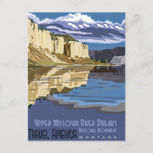 Postal Monumento Nacional Upper Missouri River Breaks Mon