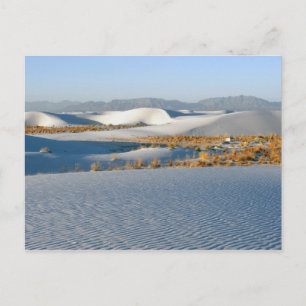 Postal Monumento Nacional White Sands, Dunas Transversale