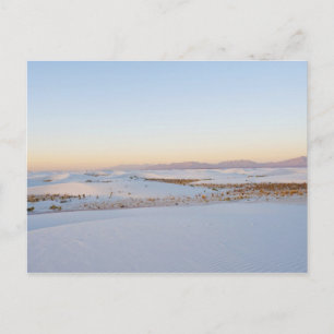 Postal Monumento Nacional White Sands, Dunas Transversale