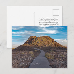 Postal Monumento Nacional y Reserva Cráteres de la Luna