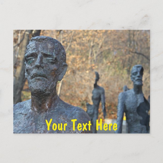 Postal Monumento personalizable de Praga (Anverso)