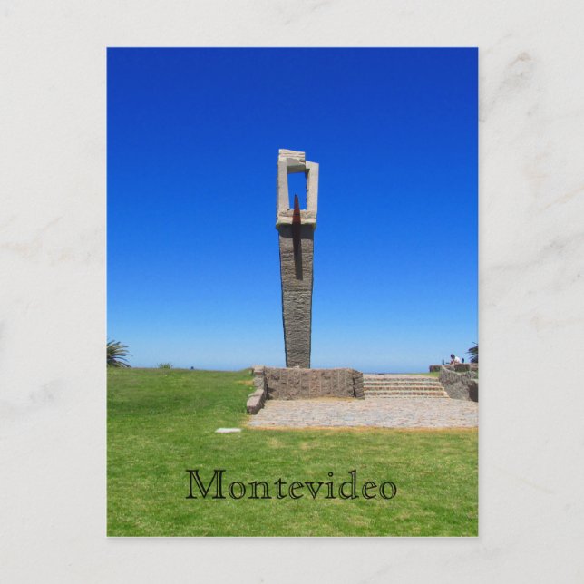 Postal monumento poærambla (Anverso)