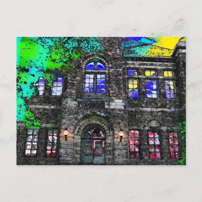 Postal Monumento (teatro)-Memramco (Anverso)