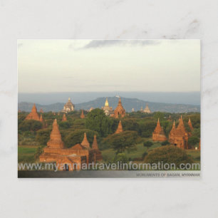 Postal Monumentos de Bagan