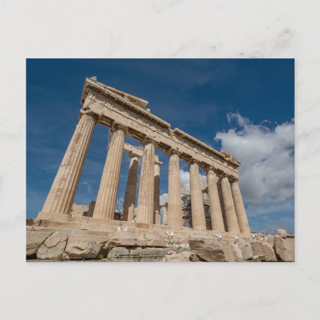 Postal Monumentos | El Partenón, Grecia (Anverso)