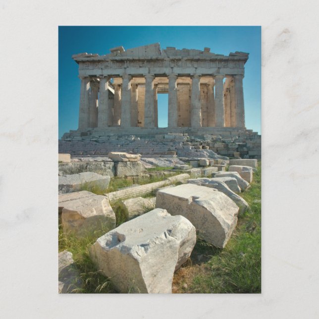 Postal Monumentos | Partenón Atenas, Grecia (Anverso)