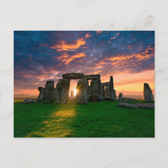 Postal Monumentos | Stonhenge, Inglaterra (Anverso)