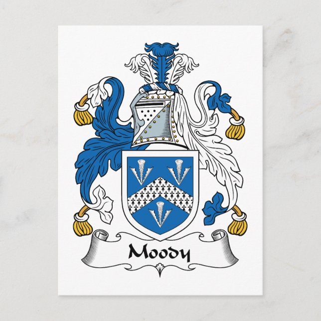 Postal Moody Family Crest (Anverso)