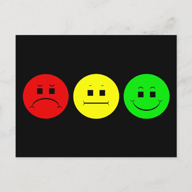 Postal Moody Stoplight Trio (Anverso)
