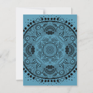 Postal Moon Mandala MoonChild Yoga