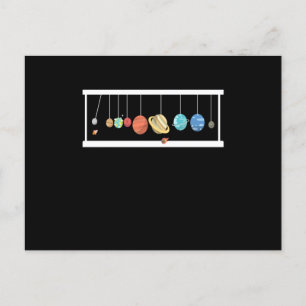 Postal Moon Pendulum Planetas espacio astronauta