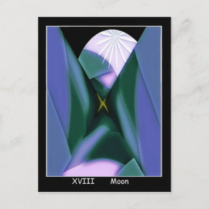 Postal Moon Tarot Card