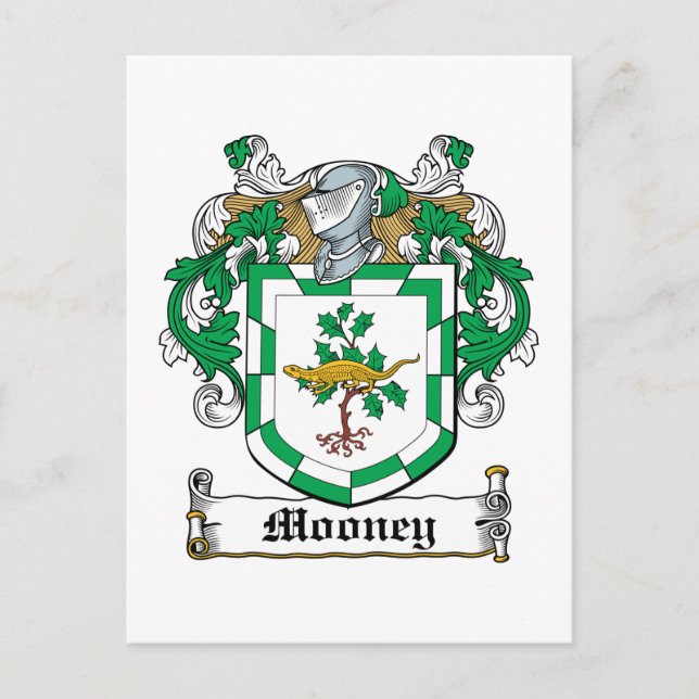 Postal Mooney Family Crest (Anverso)