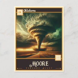 Postal Moore, Oklahoma | Antiguo