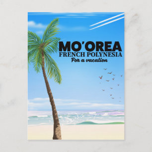 Postal Mo'orea Polinesia Francesa