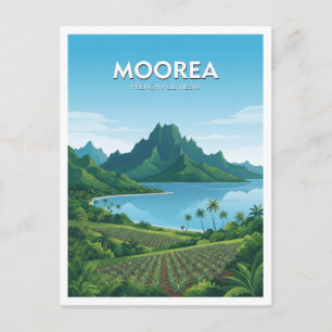 Postal Moorea, Polinesia Francesa Maharepa