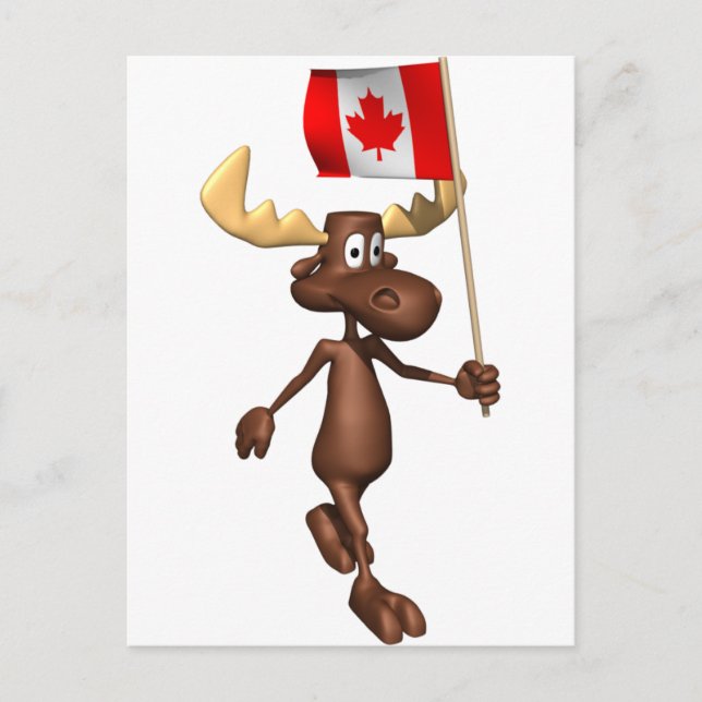 Postal Moose Canada (Anverso)