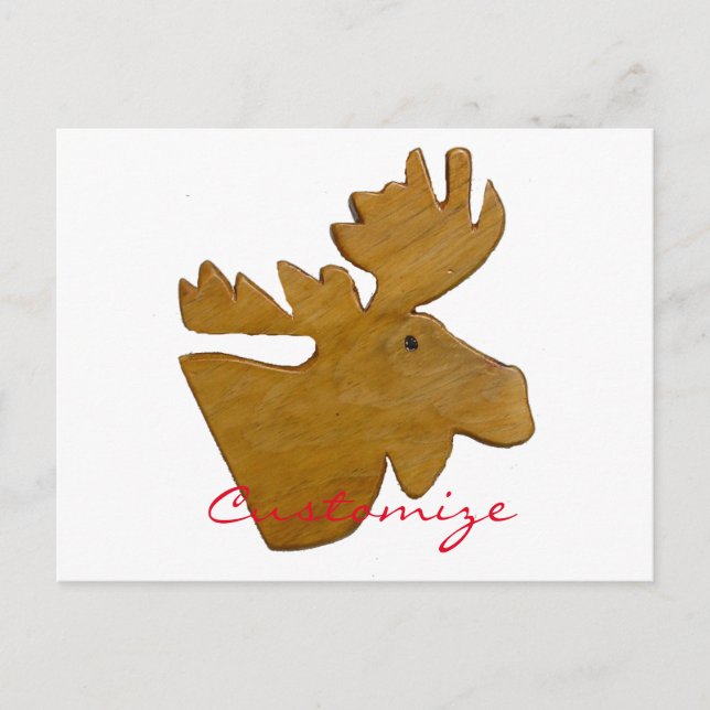 Postal Moose Head Thunder_Cove (Anverso)