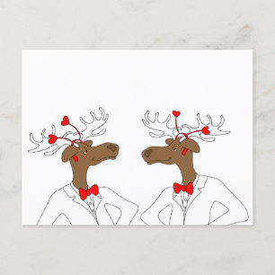 Postal Moose in Love