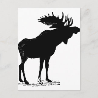 Postal Moose Silhouette