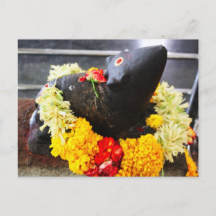 Postal Mooshika, la estatua del ratón