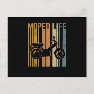 Postal Moped Life Mofa Motor De Dos Ruedas