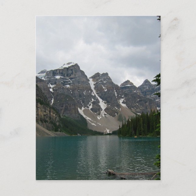 Postal Moraine Lake Alberta Canada (Anverso)