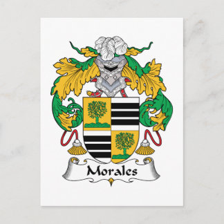 Postal Morales Family Crest