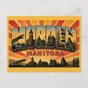 Postal Morden Manitoba Ciudad del Festival