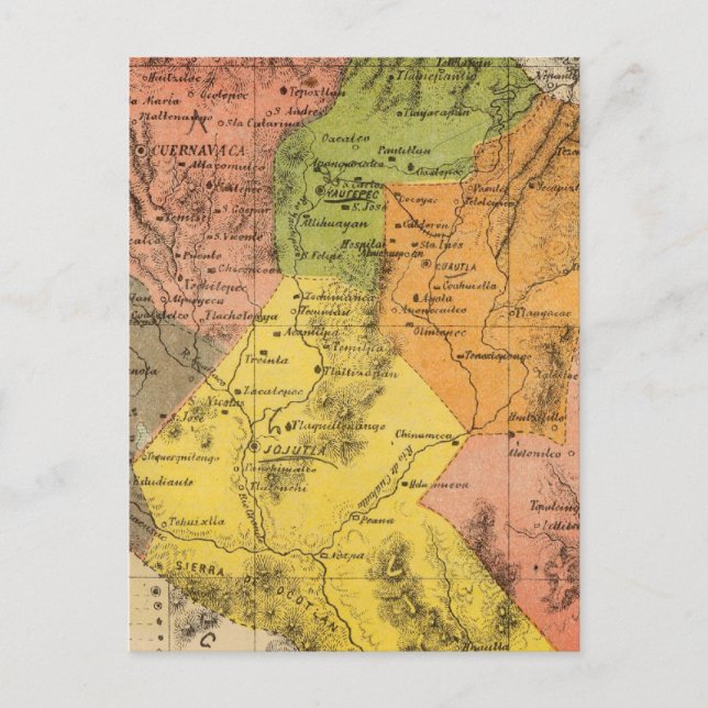 Postal Morelos, México (Anverso)