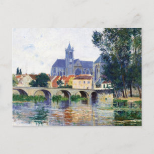 Postal Moret-Sur-Loing   William Lamb Picknell