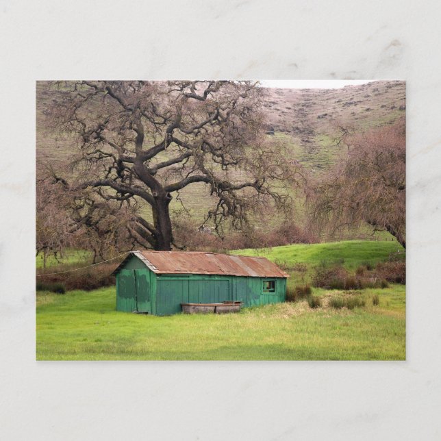 Postal Morgan Hill Barn (Anverso)