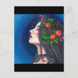 Postal Morgan Le Fay Postcard Sorceress Postcard Camelot