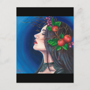 Postal Morgan Le Fay Postcard Sorceress Postcard Camelot