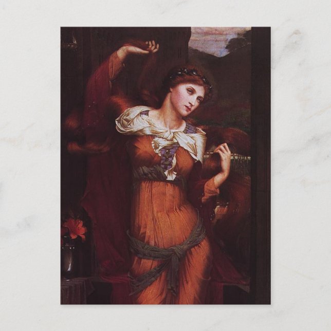 Postal Morgana le Fay (Morgan Pendragon) (Anverso)