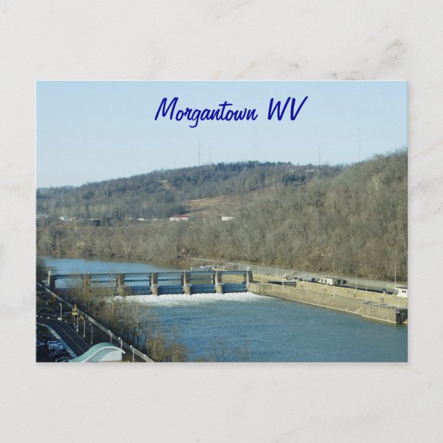 Postal Morgantown WV (Anverso)