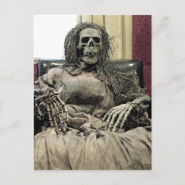 Postal Morir para verte (Anverso)