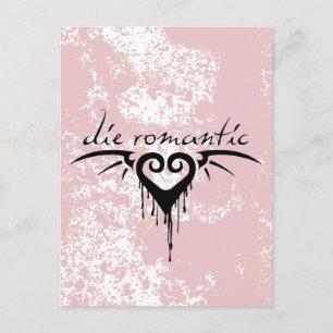 Postal morir romántico