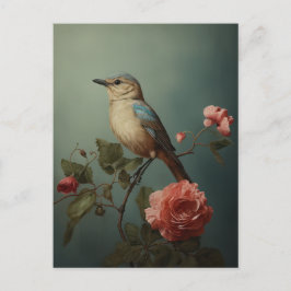 Postal Morning Blue Bird
